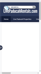 Mobile Screenshot of livepaducahrentals.com